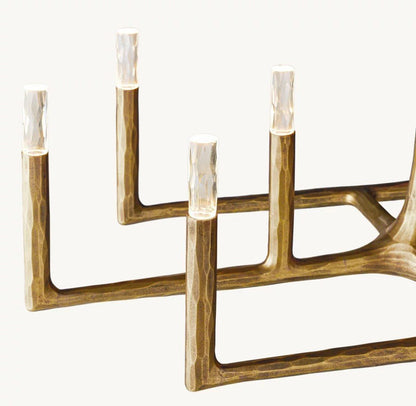 Thadrian Linear Chandelier 72" - Zelno Lighting