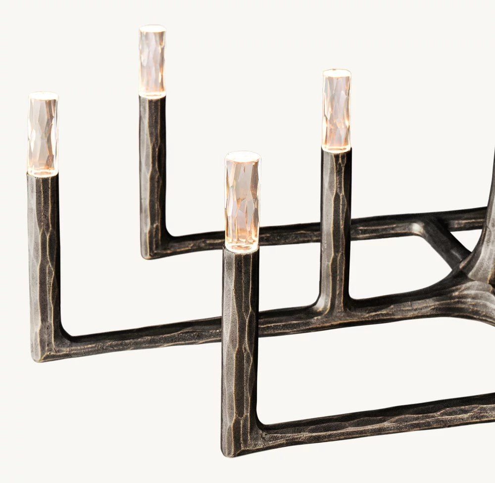 Thadrian Linear Chandelier 72" - Zelno Lighting