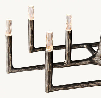 Thadrian Linear Chandelier 72" - Zelno Lighting