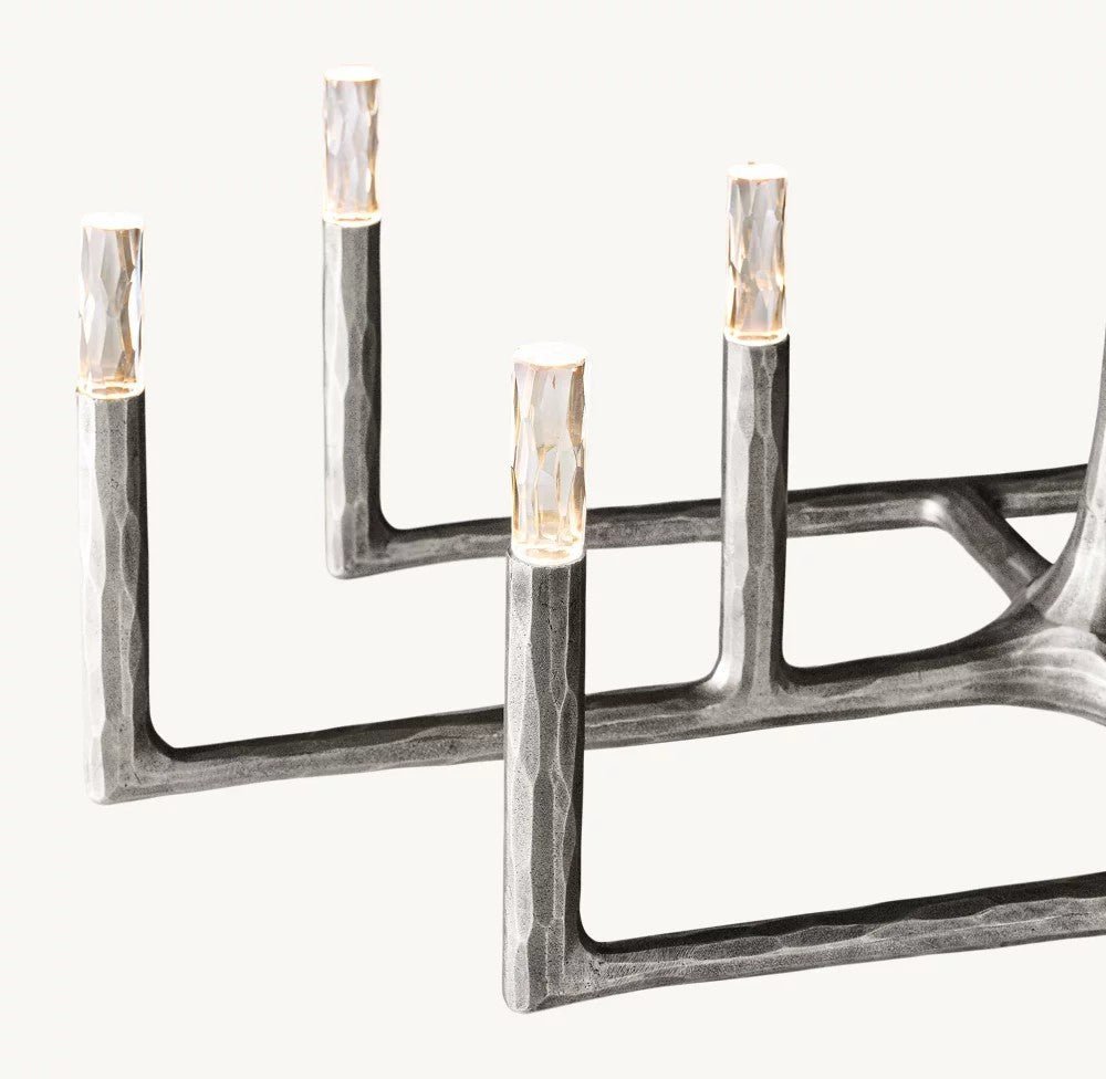 Thadrian Linear Chandelier 72" - Zelno Lighting