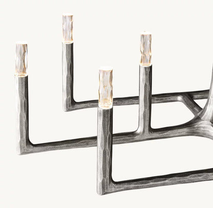 Thadrian Linear Chandelier 72" - Zelno Lighting