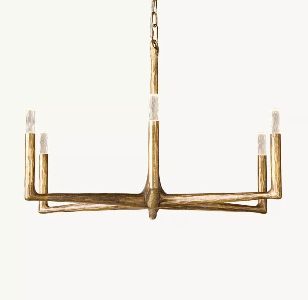 Thadrian Round Chandelier 36" - Zelno Lighting