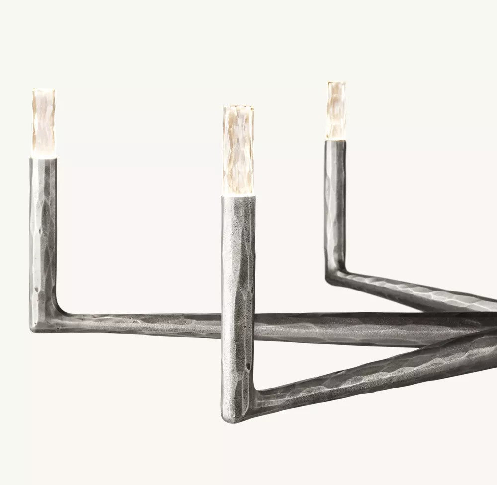 Thadrian Round Chandelier 36" - Zelno Lighting
