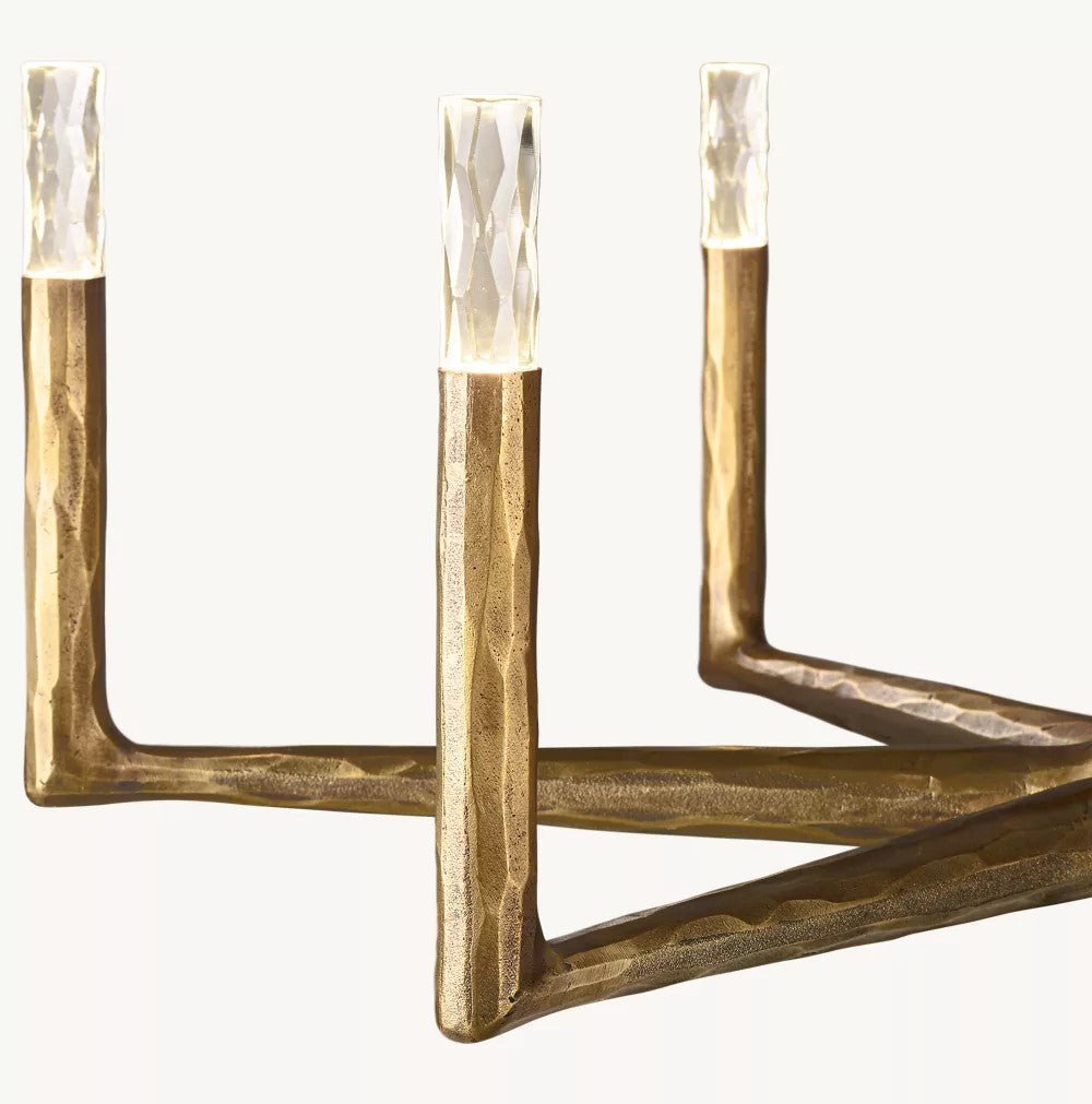 Thadrian Round Chandelier 36" - Zelno Lighting