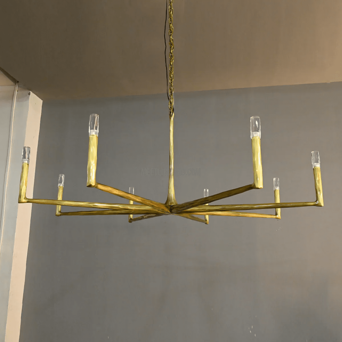 Thadrian Round Chandelier 36" - Zelno Lighting