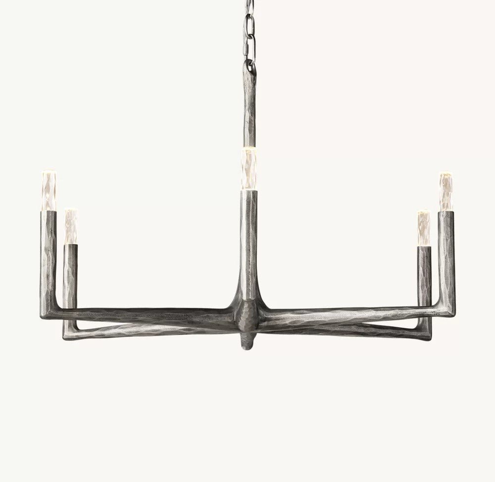 Thadrian Round Chandelier 36" - Zelno Lighting