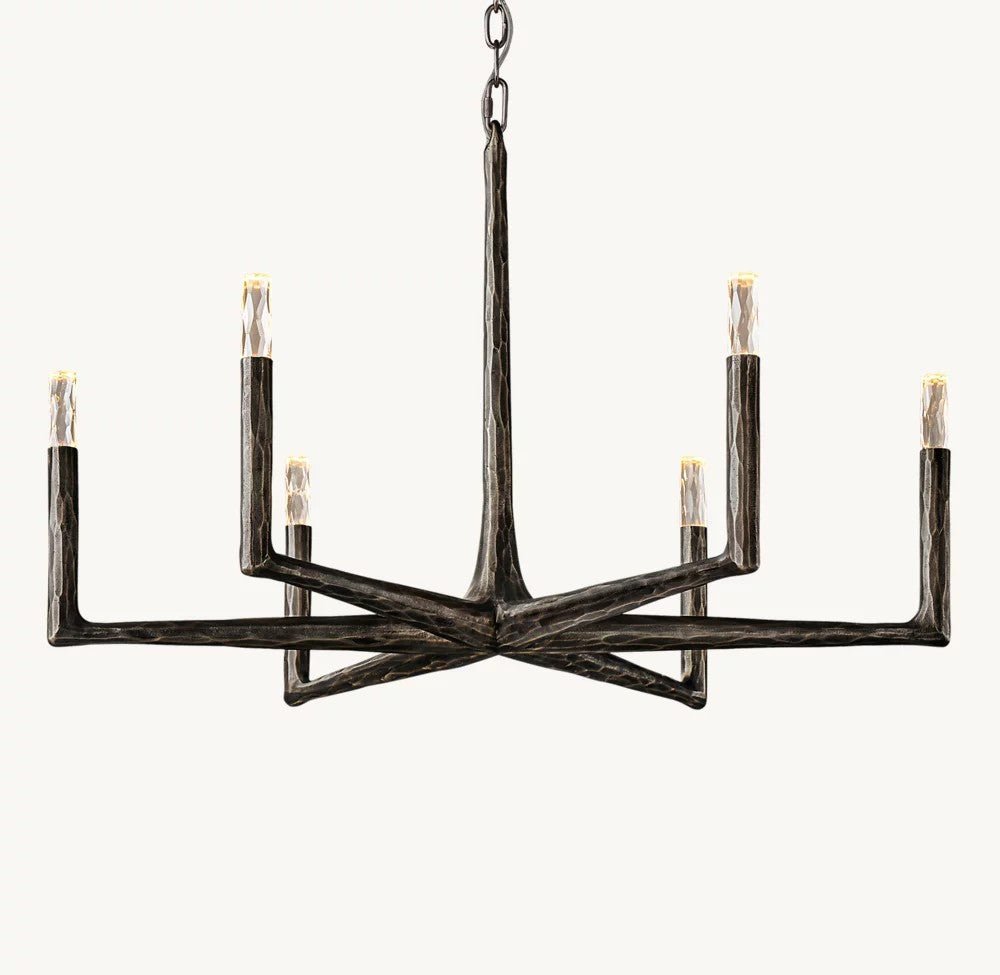 Thadrian Round Chandelier 36" - Zelno Lighting