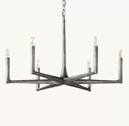 Thadrian Round Chandelier 36" - Zelno Lighting