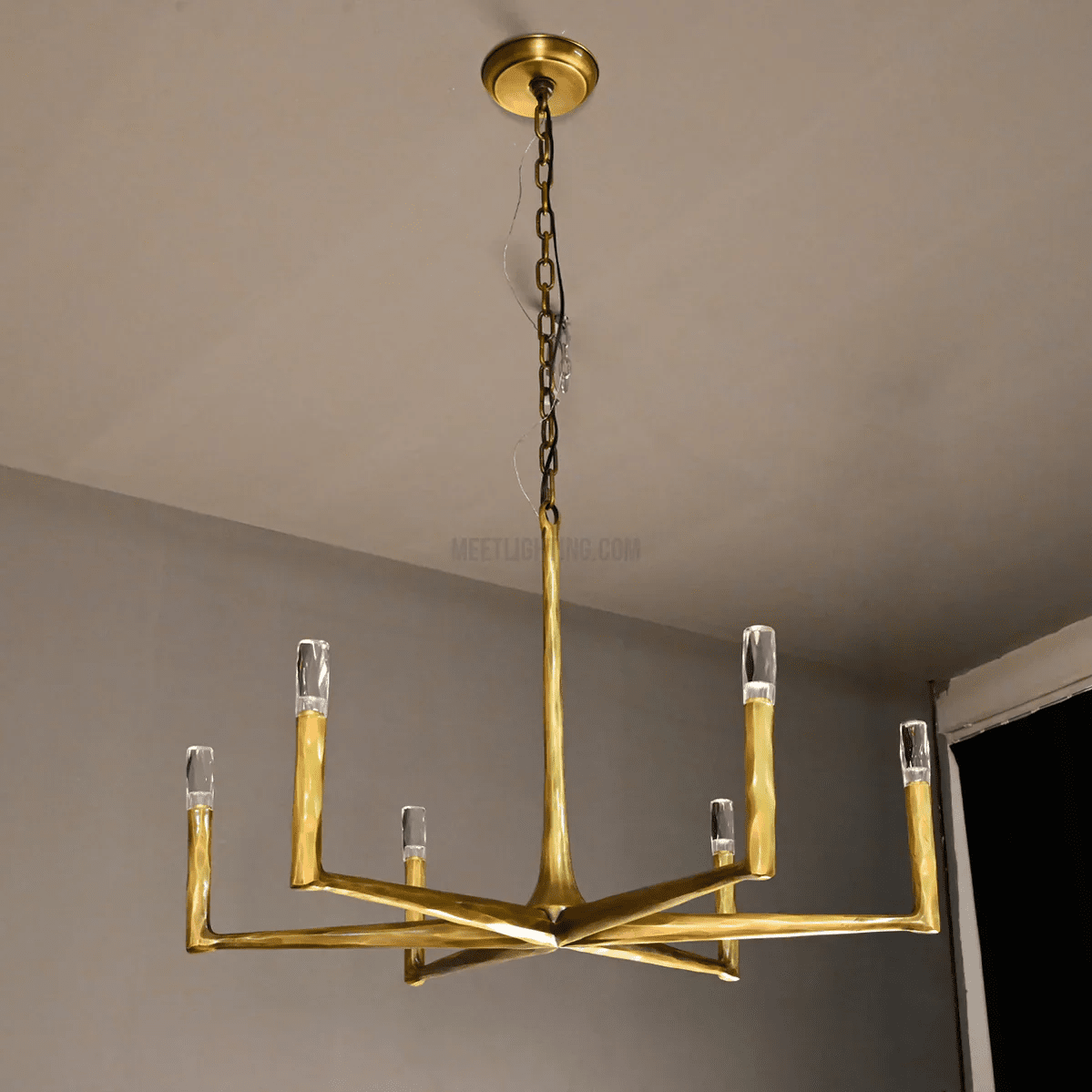 Thadrian Round Chandelier 36" - Zelno Lighting