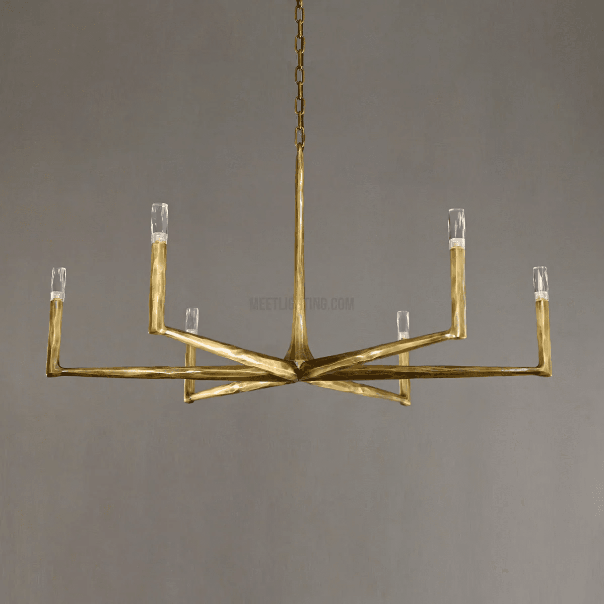 Thadrian Round Chandelier 36" - Zelno Lighting