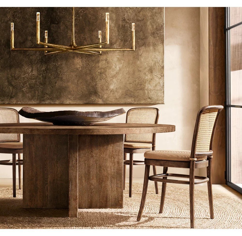 Thadrian Round Chandelier 48" - Zelno Lighting