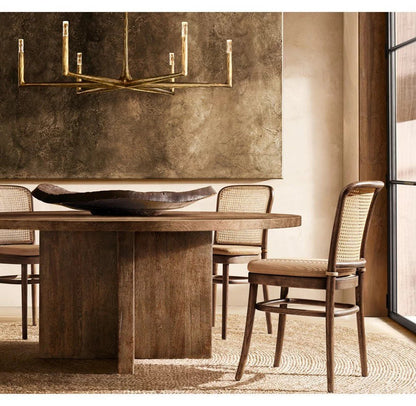 Thadrian Round Chandelier 48" - Zelno Lighting