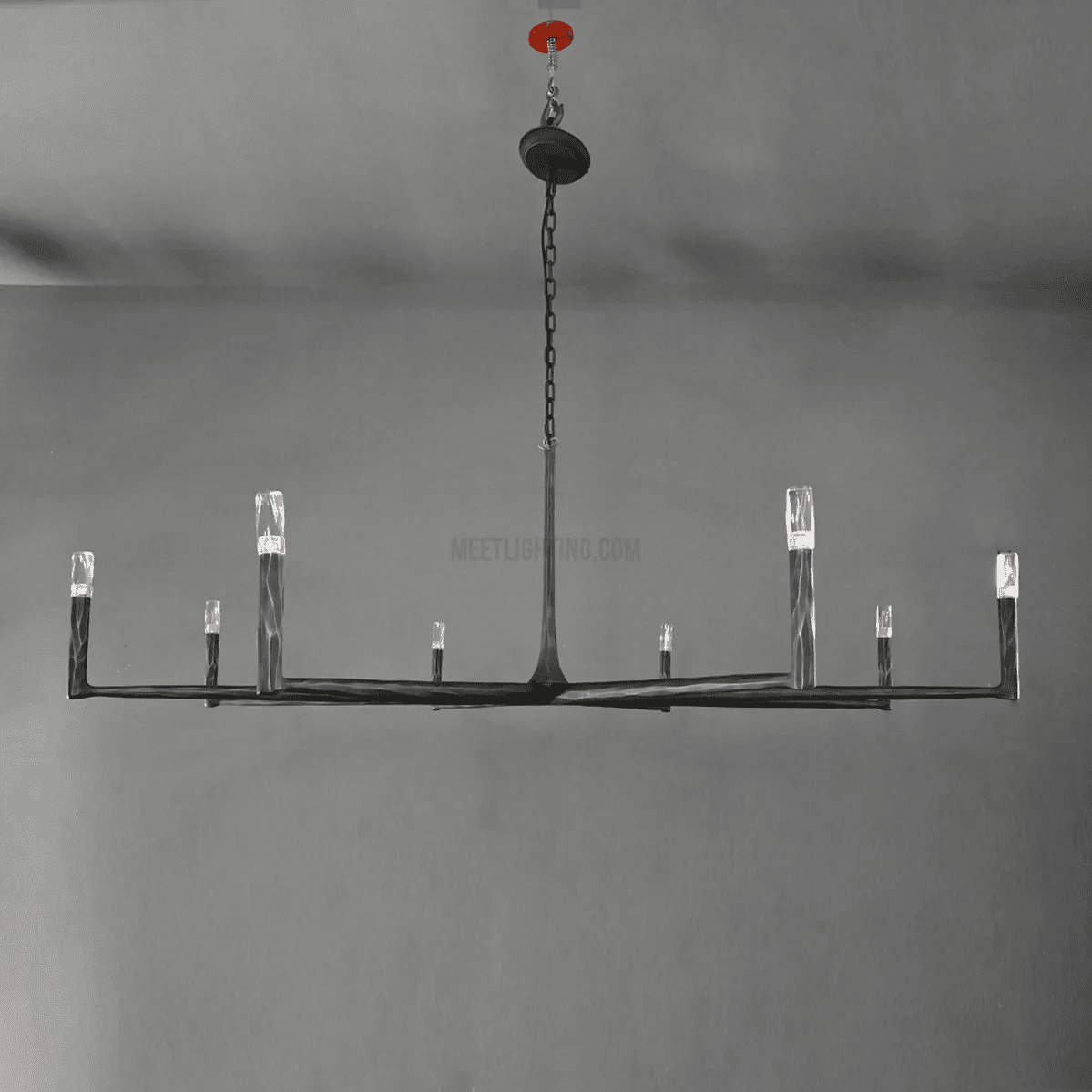 Thadrian Round Chandelier 60" - Zelno Lighting