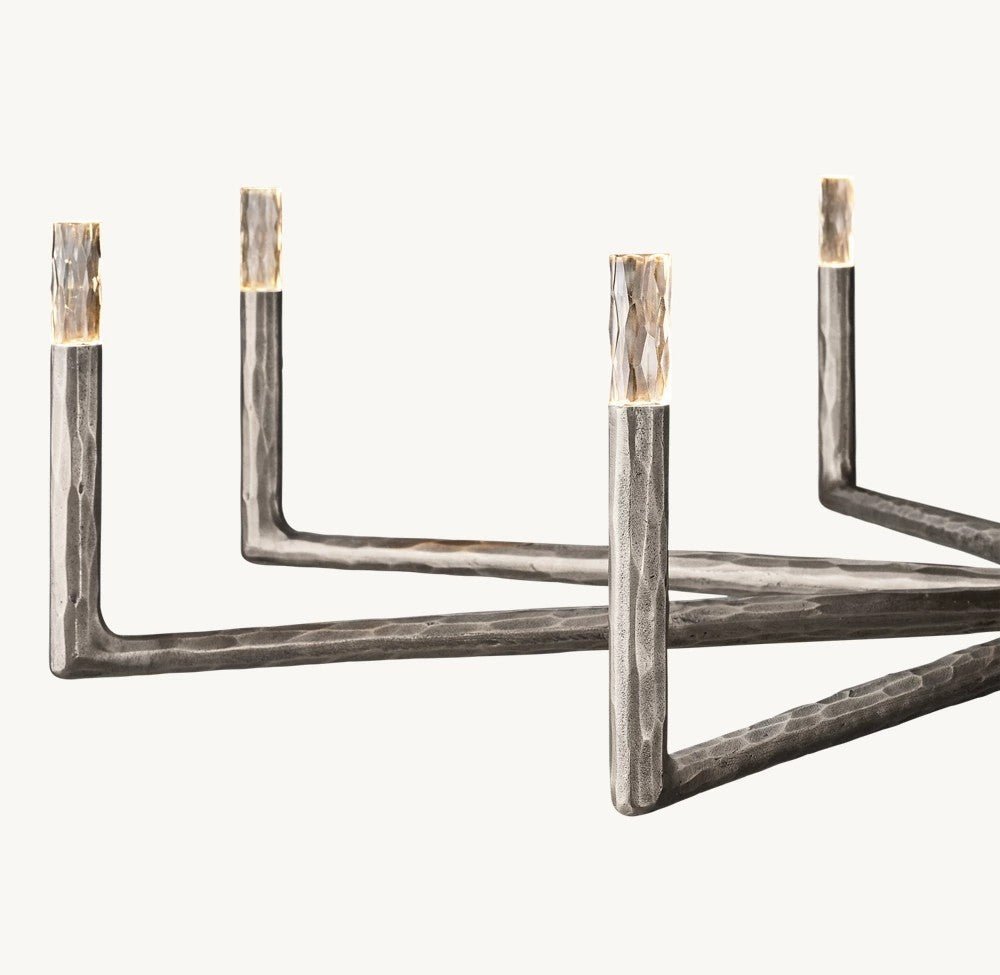 Thadrian Round Chandelier 60" - Zelno Lighting