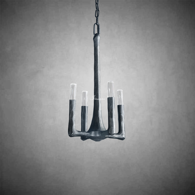 Thalen Forged Pendant Light 12" - Zelno Lighting