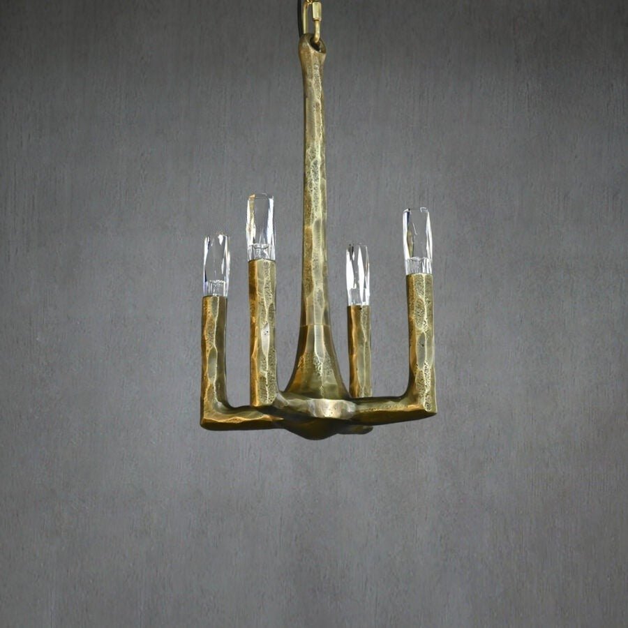 Thalen Forged Pendant Light 12" - Zelno Lighting