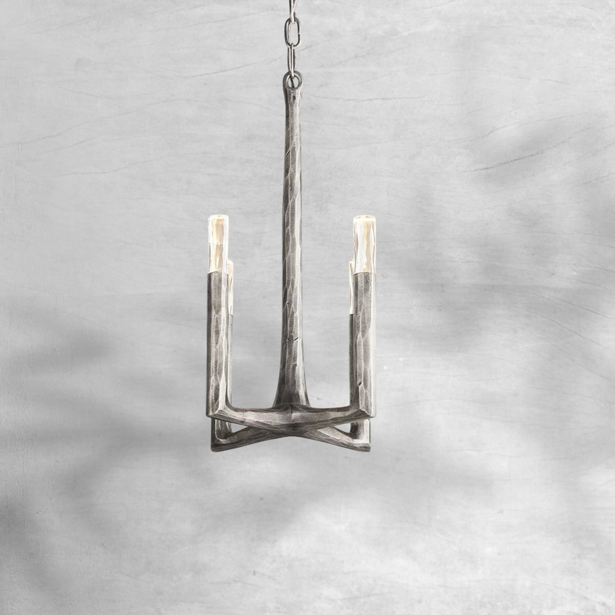 Thalen Forged Pendant Light 12" - Zelno Lighting