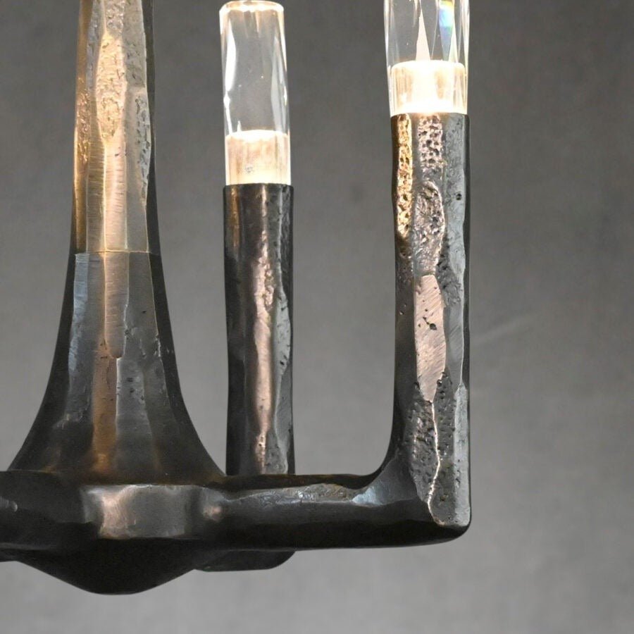 Thalen Forged Pendant Light 12" - Zelno Lighting
