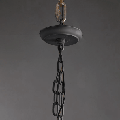 Thalen Forged Round Chandelier 36"48" 60" 72" - Zelno Lighting