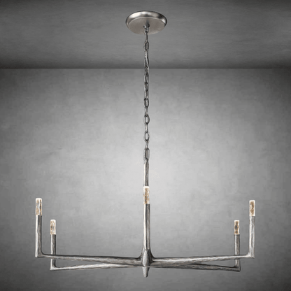 Thalen Forged Round Chandelier 36"48" 60" 72" - Zelno Lighting