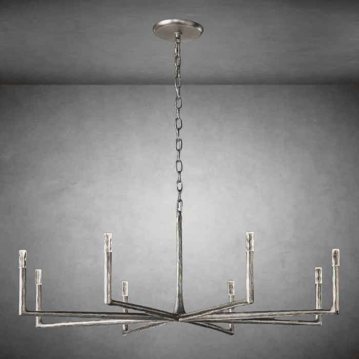 Thalen Forged Round Chandelier 36"48" 60" 72" - Zelno Lighting