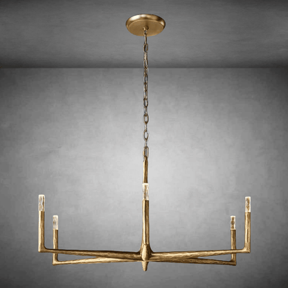 Thalen Forged Round Chandelier 36"48" 60" 72" - Zelno Lighting