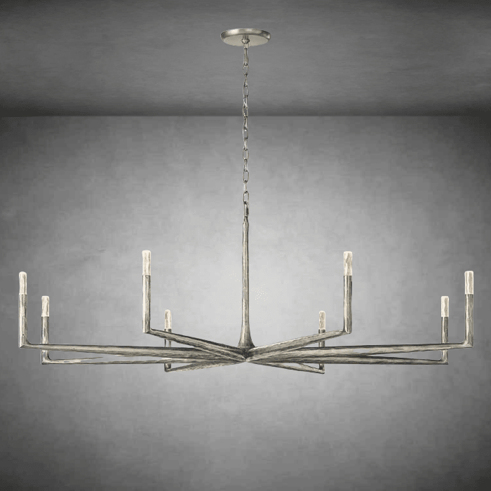 Thalen Forged Round Chandelier 36"48" 60" 72" - Zelno Lighting