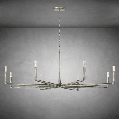Thalen Forged Round Chandelier 36"48" 60" 72" - Zelno Lighting