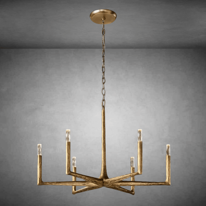 Thalen Forged Round Chandelier 36"48" 60" 72" - Zelno Lighting