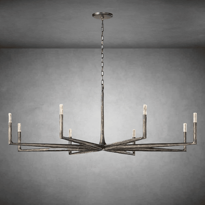 Thalen Forged Round Chandelier 36"48" 60" 72" - Zelno Lighting