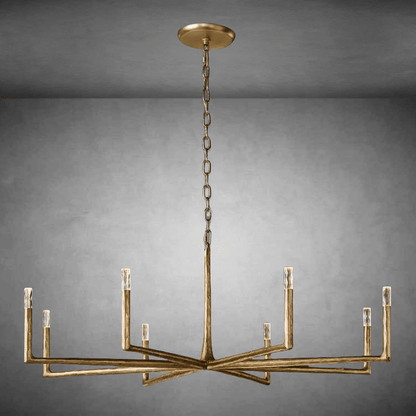 Thalen Forged Round Chandelier 36"48" 60" 72" - Zelno Lighting