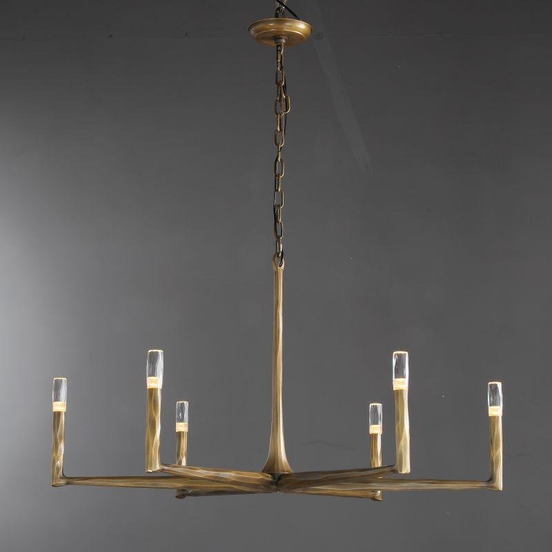 Thalen Series Forged Chandelier - Zelno Lighting