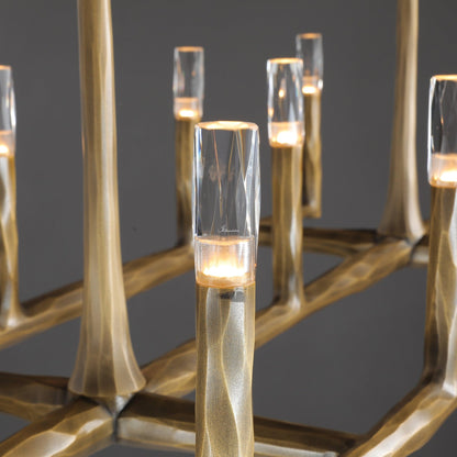Thalen Series Forged Chandelier - Zelno Lighting