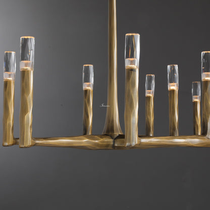 Thalen Series Forged Chandelier - Zelno Lighting