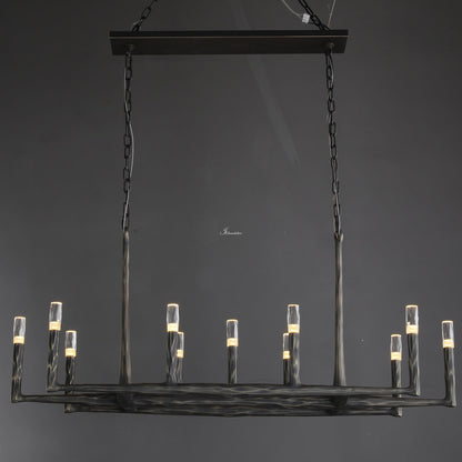 Thalen Series Forged Chandelier - Zelno Lighting