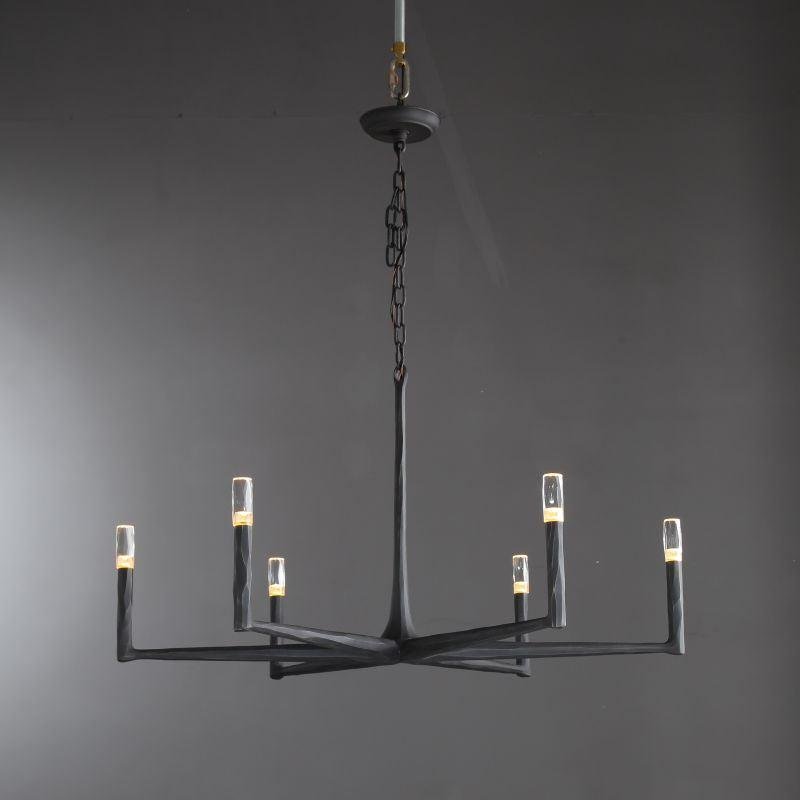 Thalen Series Forged Chandelier - Zelno Lighting