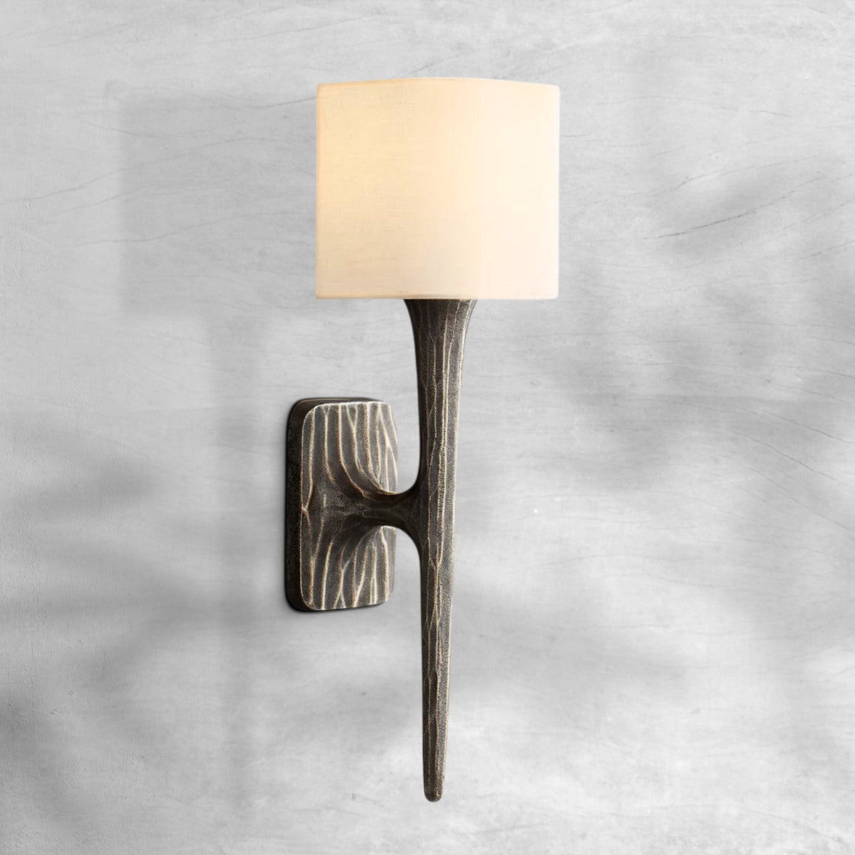 Thalen Shaded Wall Sconce - Zelno Lighting