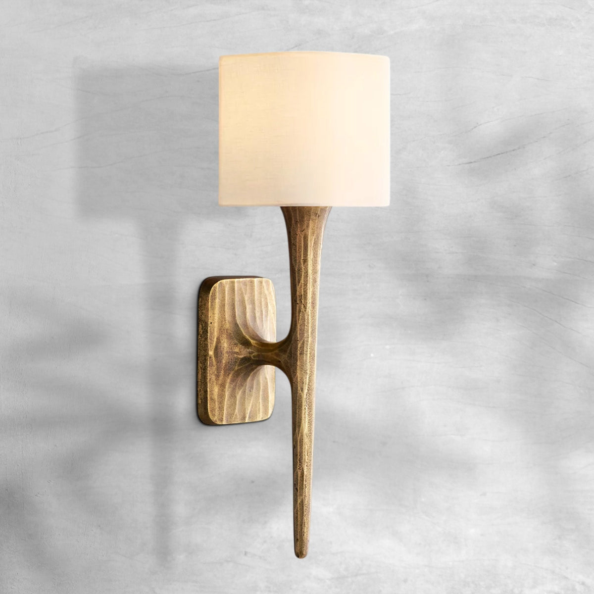 Thalen Shaded Wall Sconce - Zelno Lighting