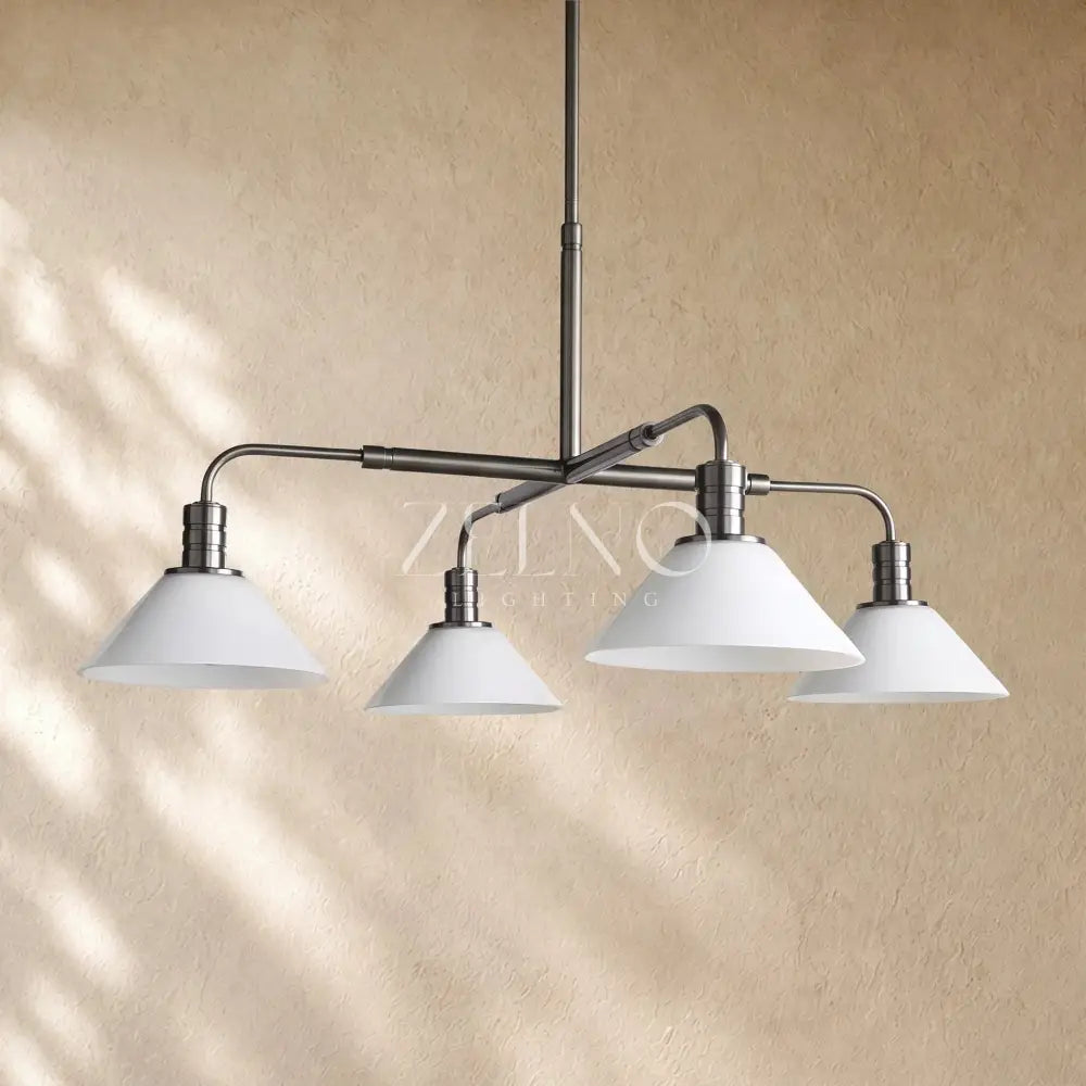 Theronm Glass Round Chandelier - Zelno