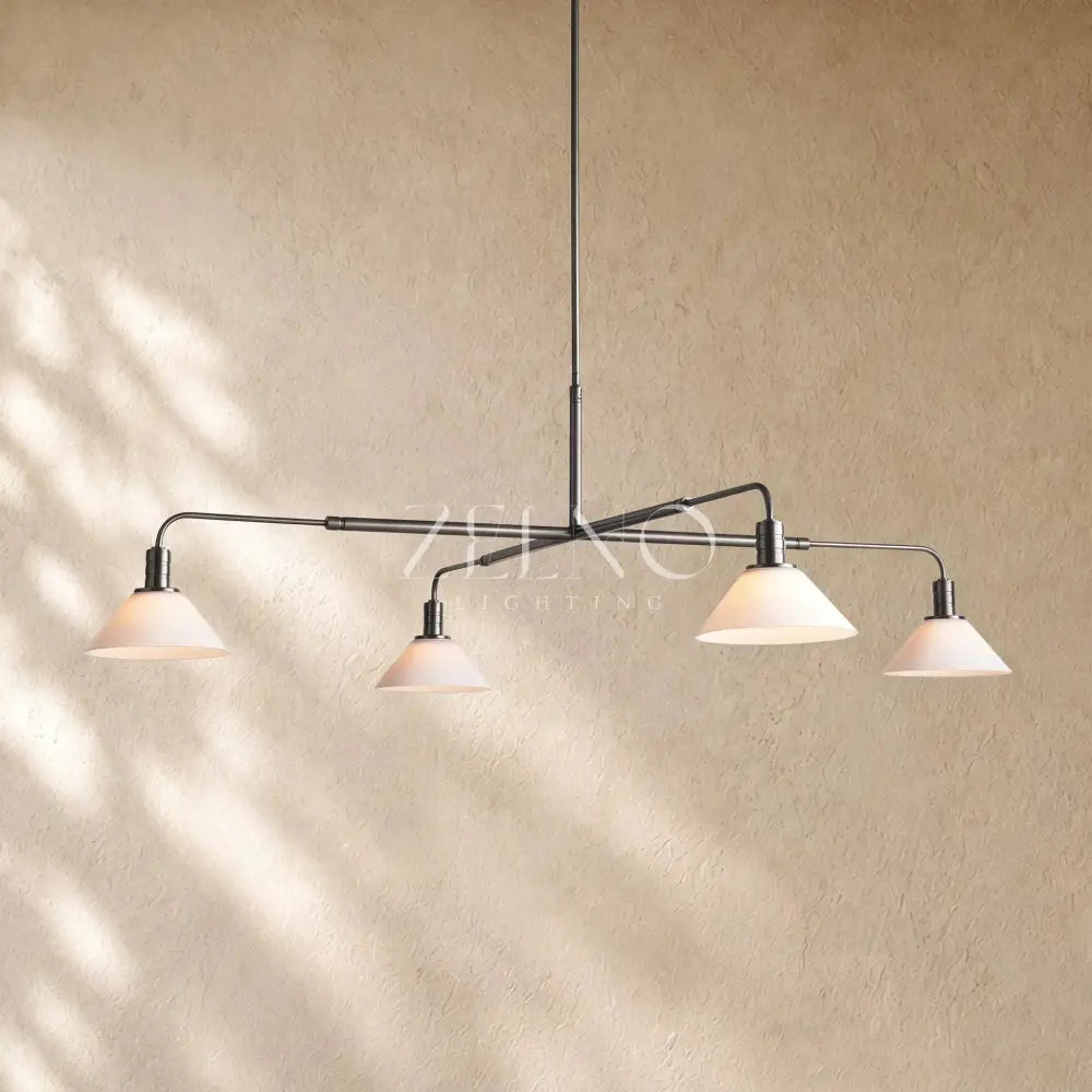 Theronm Glass Round Chandelier - Zelno