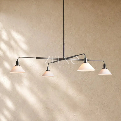 Theronm Glass Round Chandelier - Zelno