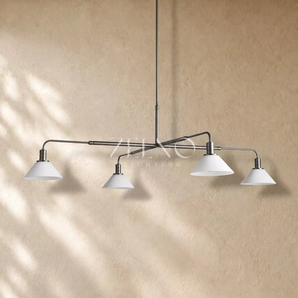 Theronm Glass Round Chandelier - Zelno