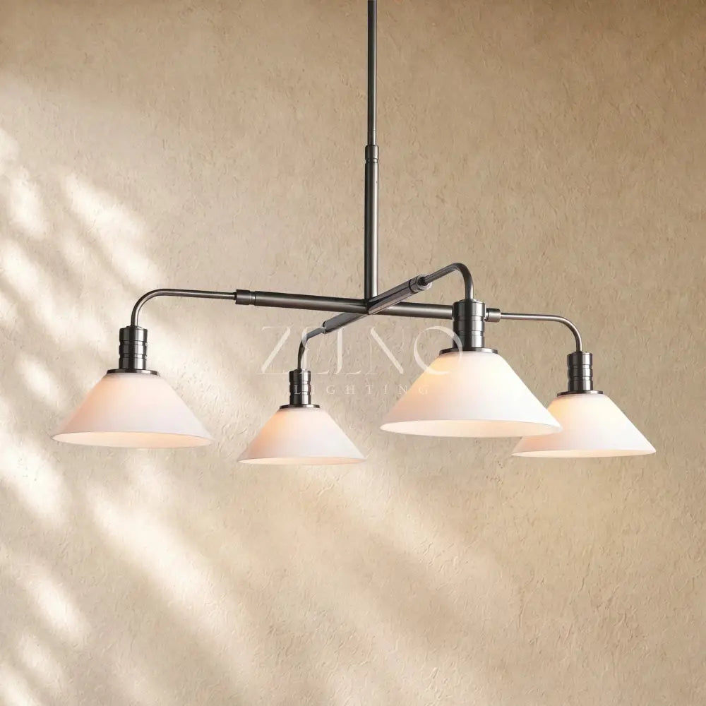 Theronm Glass Round Chandelier - Zelno