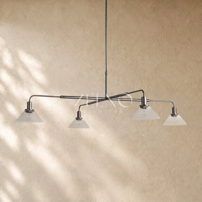 Theronm Glass Round Chandelier - Zelno