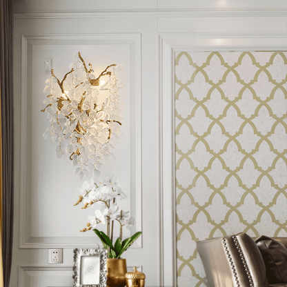 Thirza Branch Crystal Wall Sconce - Zelno Lighting