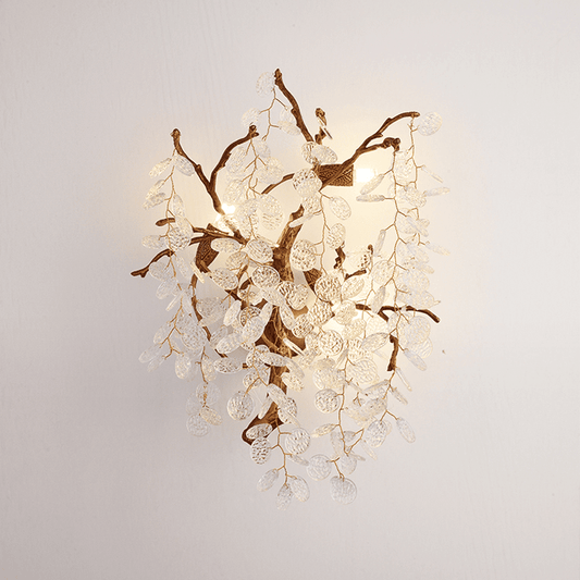 Thirza Branch Crystal Wall Sconce - Zelno Lighting