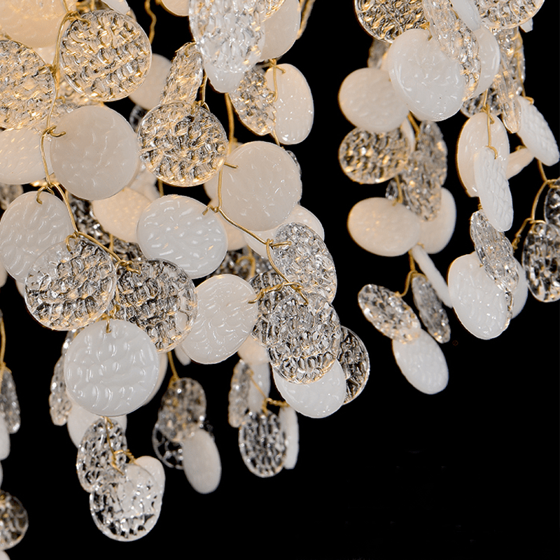 Thirza Brass Branch Crystal Chandelier - Zelno Lighting