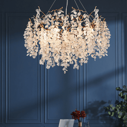 Thirza Tree Branch Crystal Chandelier - Zelno Lighting