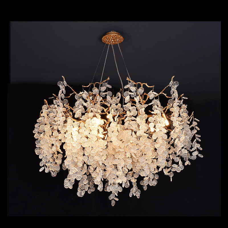 Thirza Tree Branch Crystal Chandelier - Zelno Lighting