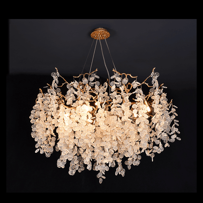 Thirza Tree Branch Crystal Chandelier - Zelno Lighting